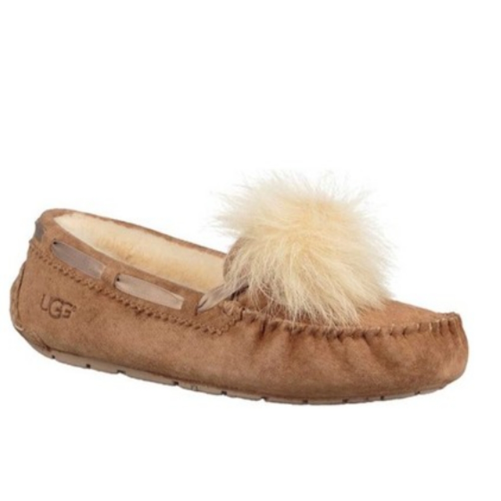 UGG Dakota Pom Slippers 9